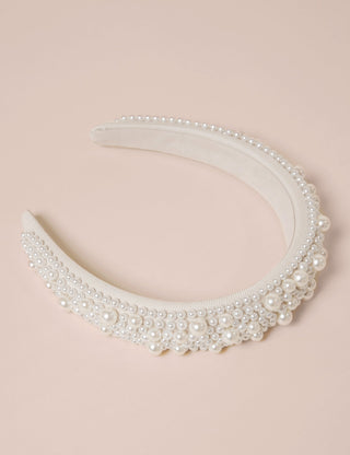 Aisle Edit Pearl embellished headband