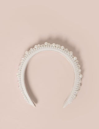Aisle Edit Pearl embellished headband